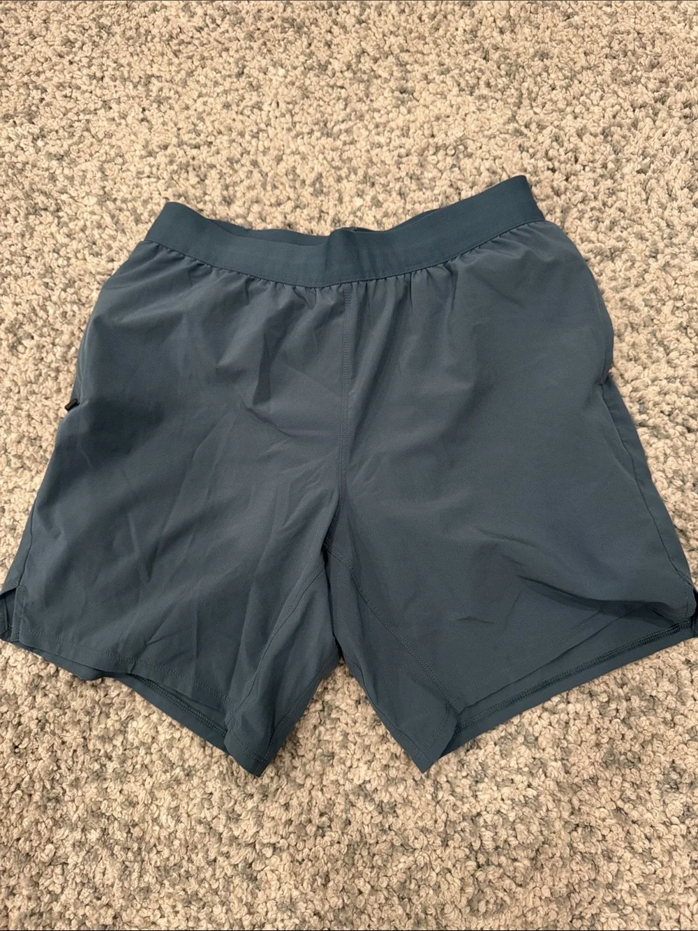 all in motion Men's Athletic Shorts in Dark Teal